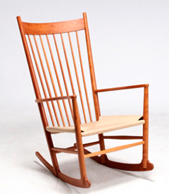 J16 Rocking Chair by Hans J. Wegner