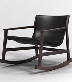 Dondolo Rocking Chair by Piero Lissoni