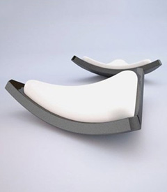 Shell Rocking Chair by Alexandre Boucher