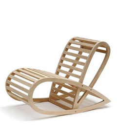 Ruth #2 Rocking Chair by David Trubridge