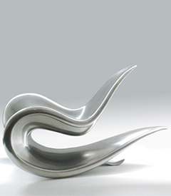 Abilene Rocking Chair by Wendell Castle