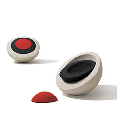 S3 Devil's Egg Rocking Chair by Carlo Magnolia & Davide Gelati