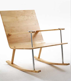 Oak Rocker by Egg Design