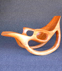 Aphrodite Carved Rocker by David Delthony