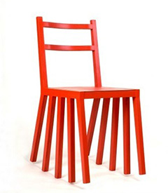 Kudirka Rocking Chair by Paulius Vitkauskas