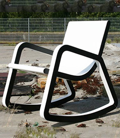 Polem-x, 03 Rocking Chair by Philipp Wanders