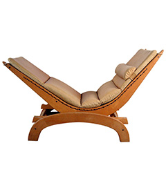 80's Danish Rocking chair by Lennart Ahlberg