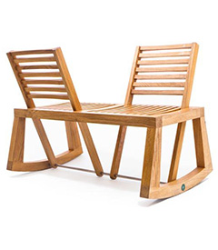 Tete a Tete love seat by Chloe De La Chaise