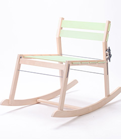 Cleat Rocking Chair by Tom Chung